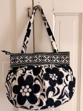 Vera Bradley Night & Day Quilted Bubble Bag